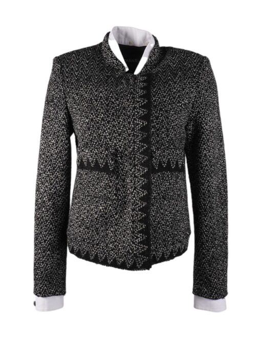 Chanel Tweed Jacket — Navy