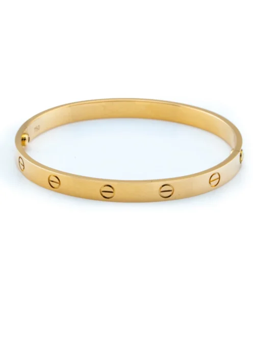 Cartier Love Bracelet — Yellow Gold