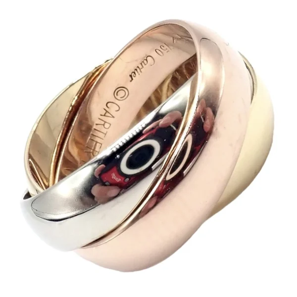 Cartier Trinity Ring — Three Golds