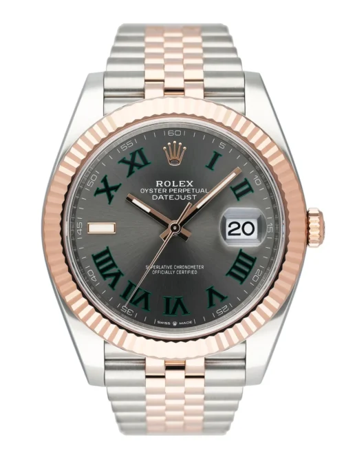 Rolex Datejust 41 — Wimbledon Dial